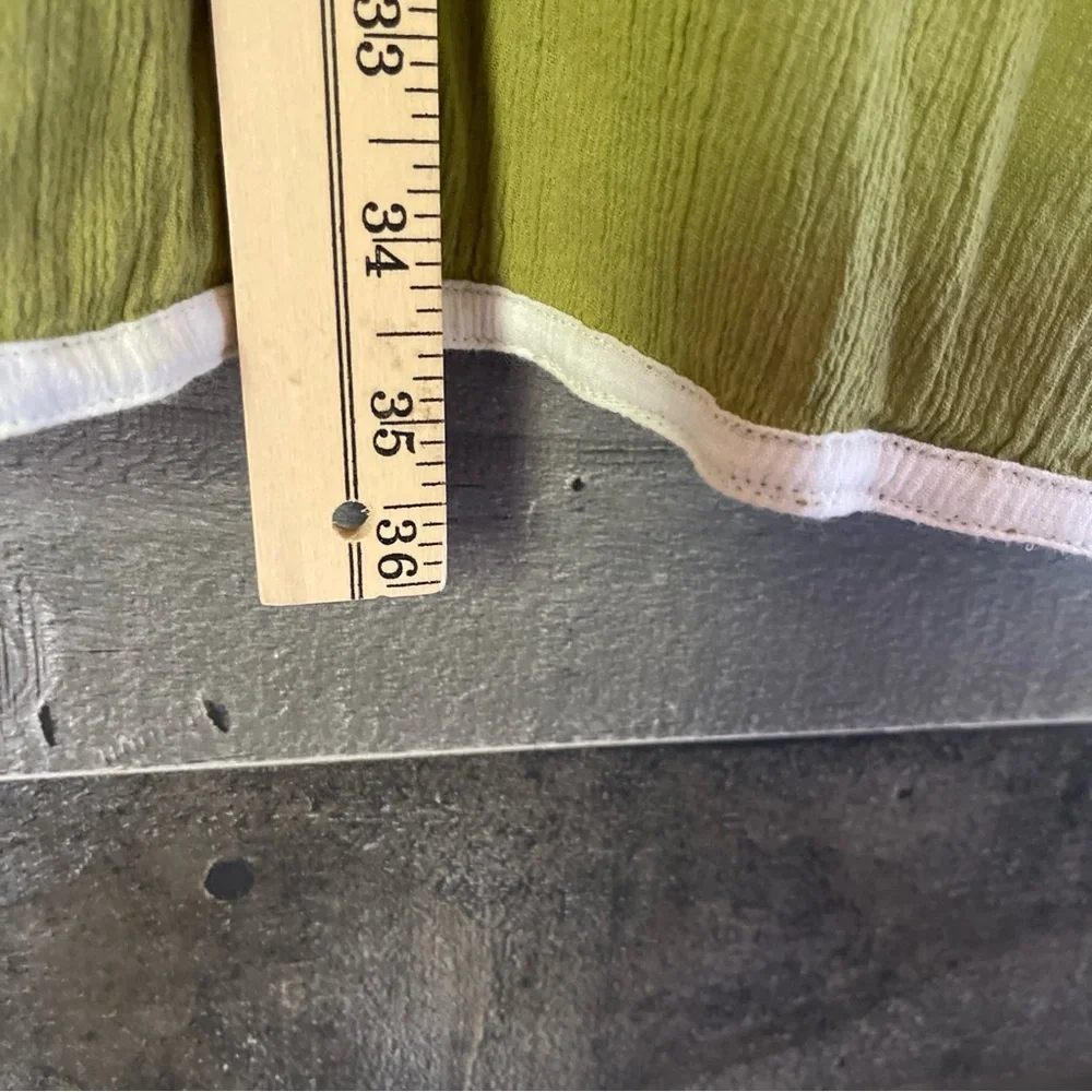 Athleta Lime Green Textured Top - Picture 6 of 6